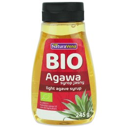 SYROP Z AGAWY JASNY BIO 245 g - NATURAVENA NATURAVENA BIO