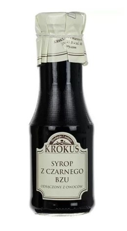 SYROP Z CZARNEGO BZU BEZGLUTENOWY 355 g (280 ml) - KROKUS KROKUS (przetwory owocowe i warzywne)