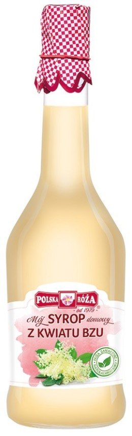 SYROP Z KWIATÓW CZARNEGO BZU 500 ml - POLSKA RÓŻA POLSKA RÓŻA (soki owocowe, syropy, shoty)