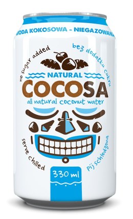 WODA KOKOSOWA NATURALNA NIEGAZOWANA 330 ml - DIET-FOOD (COCOSA) DIET-FOOD