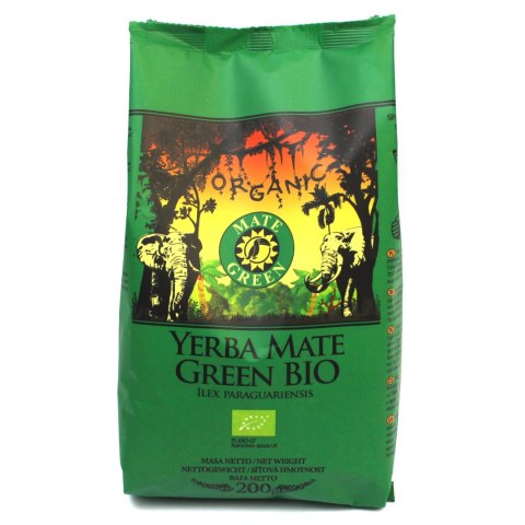 YERBA MATE GREEN BIO 200 g - ORGANIC MATE GREEN ORGANIC MATE GREEN (yerba mate) YERBA MATE GREEN BIO 200 g - ORGANIC MATE GREEN ORGANIC MATE GREEN (yerba mate)