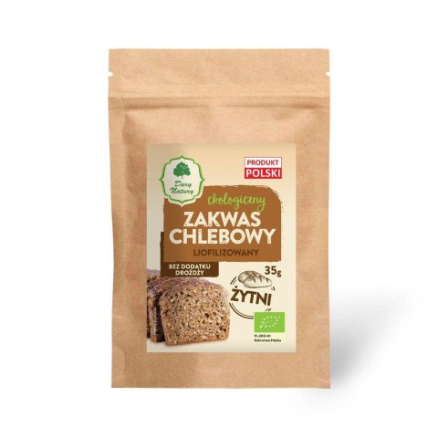 ZAKWAS CHLEBOWY ŻYTNI LIOFILIZOWANY BIO 35 g - DARY NATURY DARY NATURY - inne ZAKWAS CHLEBOWY ŻYTNI LIOFILIZOWANY BIO 35 g - DARY NATURY DARY NATURY - inne