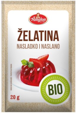 ŻELATYNA W PROSZKU BIO 20 g - AMYLON AMYLON (budynie, galaretki,kisiele,cukry, skrobie