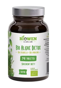 ALGI DETOX BIO 240 TABLETEK - BIOWEN BIOWEN (suplementy diety)