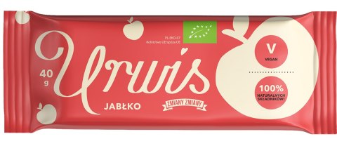 BATON BAKALIOWY Z JABŁKIEM "URWIS" BEZGLUTENOWY BIO 40 g - ZMIANY ZMIANY ZMIANY ZMIANY (batony) BATON BAKALIOWY Z JABŁKIEM "URWIS" BEZGLUTENOWY BIO 40 g - ZMIANY ZMIANY ZMIANY ZMIANY (batony)