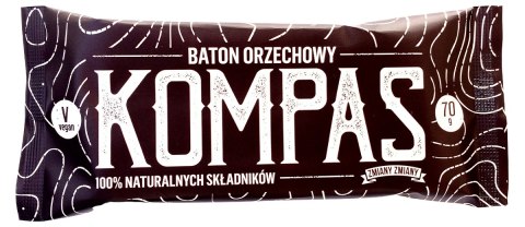 BATON ORZECHOWY "KOMPAS" BEZGLUTENOWY 70 g - ZMIANY ZMIANY ZMIANY ZMIANY (batony) BATON ORZECHOWY "KOMPAS" BEZGLUTENOWY 70 g - ZMIANY ZMIANY ZMIANY ZMIANY (batony)