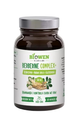 BERBERYNA COMPLEX+ BEZGLUTENOWA 60 KAPSUŁEK - BIOWEN BIOWEN (suplementy diety)