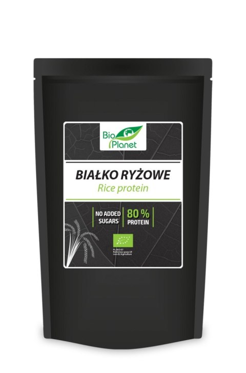 BIAŁKO RYŻOWE BIO 150 g - BIO PLANET BIO PLANET - seria BIAŁKA BIAŁKO RYŻOWE BIO 150 g - BIO PLANET BIO PLANET - seria BIAŁKA