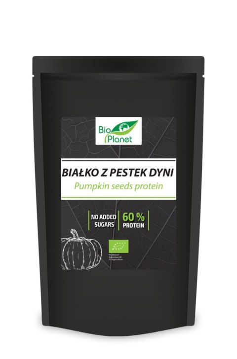 BIAŁKO Z PESTEK DYNI BIO 150 g - BIO PLANET BIO PLANET - seria BIAŁKA BIAŁKO Z PESTEK DYNI BIO 150 g - BIO PLANET BIO PLANET - seria BIAŁKA