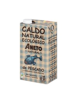 BULION RYBNY Z BIO WARZYWAMI W PŁYNIE BEZGLUTENOWY 1 L - ANETO NATURAL ANETO (buliony)