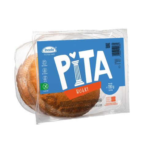 BUŁKI PITA BEZGLUTENOWE (2 szt.) 190 g - INCOLA INCOLA (bezglutenowe pieczywo i wafle) BUŁKI PITA BEZGLUTENOWE (2 szt.) 190 g - INCOLA INCOLA (bezglutenowe pieczywo i wafle)