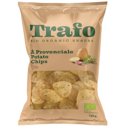 CHIPSY ZIEMNIACZANE Z ZIOŁAMI PROWANSALSKIMI BIO 125 g - TRAFO TRAFO (chipsy warzywne i ziemniaczne) CHIPSY ZIEMNIACZANE Z ZIOŁAMI PROWANSALSKIMI BIO 125 g - TRAFO TRAFO (chipsy warzywne i ziemniaczne)
