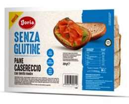 CHLEB DOMOWY KROJONY BEZGLUTENOWY 220 g - DORIA DORIA (pieczywo bezglutenowe - chleb, bułki)