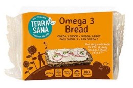CHLEB OMEGA-3 KROJONY BIO 300 g - TERRASANA TERRASANA (kremy, makarony, sosy sojowe, inne)