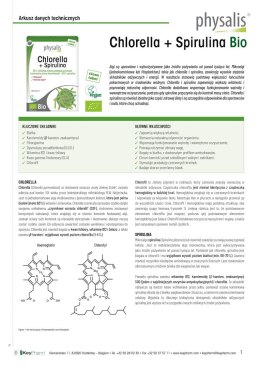 CHLORELLA + SPIRULINA BIO 200 TABLETEK - PHYSALIS PHYSALIS (olejki eteryczne, suplementy)