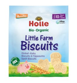 CIASTECZKA MAŁA FARMA OD 10 MIESIĄCA DEMETER BIO 100 g - HOLLE HOLLE (żywność dla niemowląt)