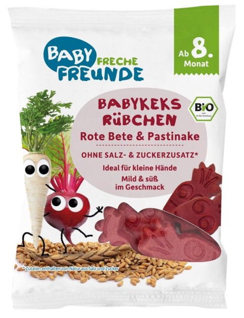 CIASTKA ORKISZOWE Z BURAKIEM I PASTERNAKIEM OD 8 MIESIĄCA BIO 30 g - FRECHE FREUNDE FRECHE FREUNDE (musy owocowe, przekąski) CIASTKA ORKISZOWE Z BURAKIEM I PASTERNAKIEM OD 8 MIESIĄCA BIO 30 g - FRECHE FREUNDE FRECHE FREUNDE (musy owocowe, przekąski)