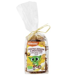 CIASTKA OWSIANE Z ORZECHAMI WŁOSKIMI BIO 170 g - BIOMINKI BIOMINKI (przekąski dla dzieci, kaszki)