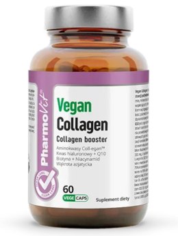 COLLAGEN BOOSTER VEGAN BEZGLUTENOWY 60 KAPSUŁEK - PHARMOVIT (CLEAN LABEL) PHARMOVIT (suplementy diety)