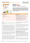 CYNK FORTE 30 TABLETEK - PHYSALIS PHYSALIS (olejki eteryczne, suplementy)