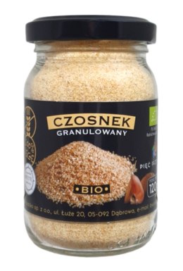 CZOSNEK GRANULOWANY BEZGLUTENOWY BIO 120 g - PIĘĆ PRZEMIAN PIĘĆ PRZEMIAN (produkty spożywcze)