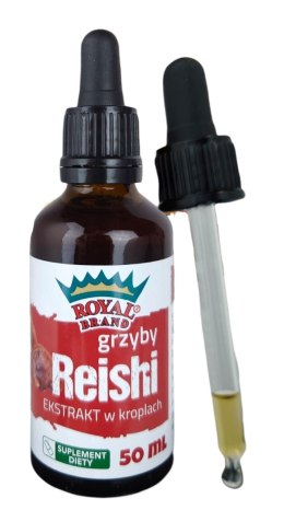 EKSTRAKT Z GRZYBÓW REISHI 50 ml - ROYAL BRAND ROYAL BRAND (aromaty, ekstrakty, herbaty)