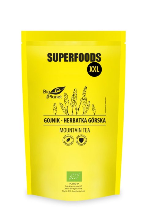 GOJNIK (HERBATKA GÓRSKA) BIO 90 g - BIO PLANET BIO PLANET - seria SUPERFOODS GOJNIK (HERBATKA GÓRSKA) BIO 90 g - BIO PLANET BIO PLANET - seria SUPERFOODS