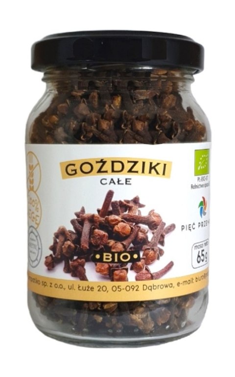 GOŹDZIKI CAŁE BEZGLUTENOWE BIO 65 g - PIĘĆ PRZEMIAN PIĘĆ PRZEMIAN (produkty spożywcze) GOŹDZIKI CAŁE BEZGLUTENOWE BIO 65 g - PIĘĆ PRZEMIAN PIĘĆ PRZEMIAN (produkty spożywcze)
