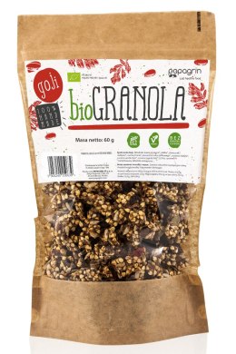 GRANOLA Z GOJI BEZ DODATKU CUKRÓW BEZGLUTENOWA BIO 60 g - PAPAGRIN PAPAGRIN (granole)