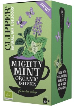 HERBATKA MIĘTOWA (MIGHTY MINT) BIO (20 x 1,6 g) 32 g - CLIPPER CLIPPER (herbaty i herbatki)