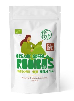 HERBATKA ROOIBOS ZIELONY BERGAMOTKA BIO 100 g - DIET-FOOD DIET-FOOD
