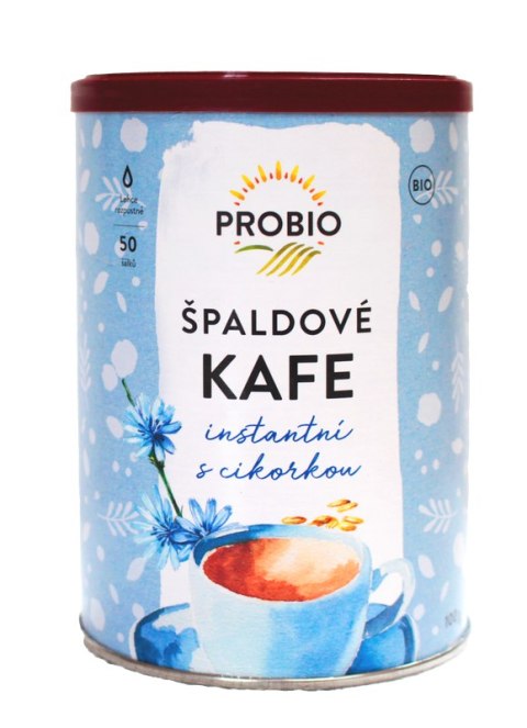 KAWA ZBOŻOWA INSTANT ORKISZOWA Z CYKORIĄ BIO 100 g - PROBIO PROBIO (mieszanki do wypieków, mąki) KAWA ZBOŻOWA INSTANT ORKISZOWA Z CYKORIĄ BIO 100 g - PROBIO PROBIO (mieszanki do wypieków, mąki)