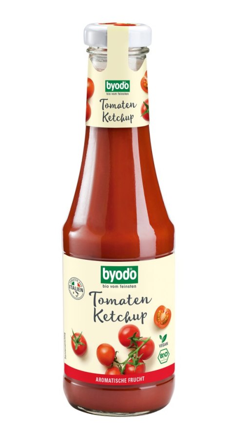 KETCHUP ŁAGODNY BEZGLUTENOWY BIO 500 ml - BYODO BYODO (sosy, majonezy, musztardy) KETCHUP ŁAGODNY BEZGLUTENOWY BIO 500 ml - BYODO BYODO (sosy, majonezy, musztardy)