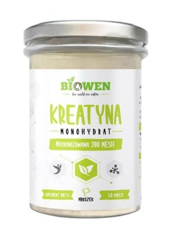 KREATYNA MONOHYDRAT PROSZEK BEZGLUTENOWA 250 g - BIOWEN BIOWEN (suplementy diety)