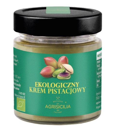 KREM PISTACJOWY BIO 200 g - AGRISICILIA AGRISICILIA (marmolady, krem pistacjowy) KREM PISTACJOWY BIO 200 g - AGRISICILIA AGRISICILIA (marmolady, krem pistacjowy)