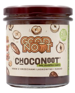 KREM Z ORZECHÓW LASKOWYCH I KAKAO BEZ DODATKU CUKRÓW 330 g - GOOD NOOT GOOD NOOT (kremy i pasty)