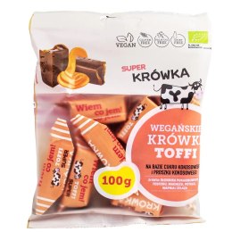 KRÓWKI O SMAKU TOFFI BEZMLECZNE BEZGLUTENOWE BIO 100 g - ME GUSTO (SUPER KRÓWKA) ME GUSTO (krówki wegańskie, czekolady, wafelki)