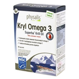 KRYL OMEGA-3 30 KAPSUŁEK - PHYSALIS PHYSALIS (olejki eteryczne, suplementy)