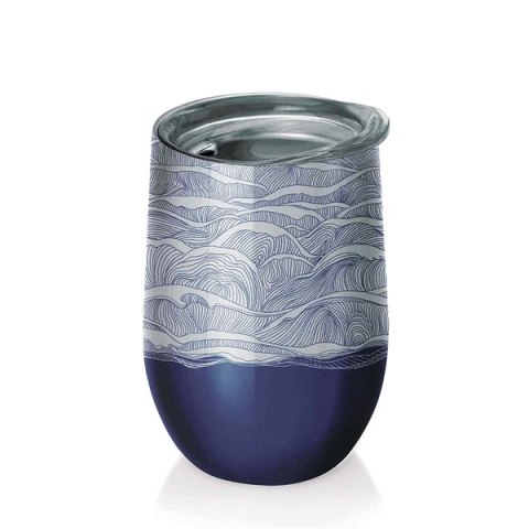 KUBEK ZE STALI NIERDZEWNEJ Z POKRYWKĄ BY THE SEA 420 ml - CHIC-MIC CHIC-MIC (akcesoria kuchenne) KUBEK ZE STALI NIERDZEWNEJ Z POKRYWKĄ BY THE SEA 420 ml - CHIC-MIC CHIC-MIC (akcesoria kuchenne)