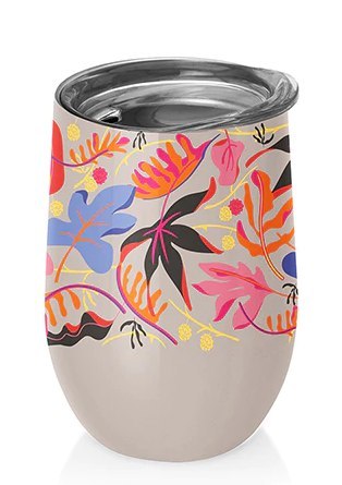 KUBEK ZE STALI NIERDZEWNEJ Z POKRYWKĄ SEKRETNY OGRÓD 420 ml - CHIC-MIC CHIC-MIC (akcesoria kuchenne) KUBEK ZE STALI NIERDZEWNEJ Z POKRYWKĄ SEKRETNY OGRÓD 420 ml - CHIC-MIC CHIC-MIC (akcesoria kuchenne)