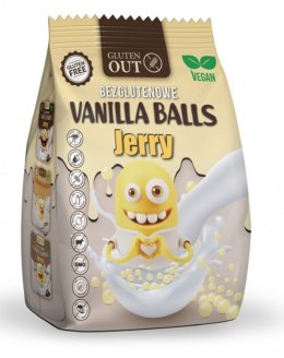 KULKI KUKURYDZIANE O SMAKU WANILIOWYM BEZGLUTENOWE 375 g - JERRY GLUTEN OUT JERRY GLUTEN OUT (płatki)