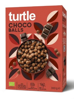 KULKI ZBOŻOWE CZEKOLADOWE BIO 300 g - TURTLE TURTLE (owsianki, płatki)