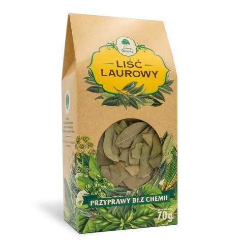 LIŚĆ LAUROWY 70 g - DARY NATURY DARY NATURY - przyprawy i zioła LIŚĆ LAUROWY 70 g - DARY NATURY DARY NATURY - przyprawy i zioła
