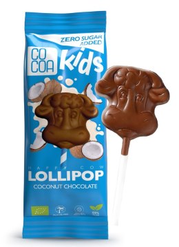 LIZAK Z CZEKOLADY KOKOSOWEJ BEZ DODATKU CUKRÓW BIO 15 g - COCOA COCOA (czekolady i bakalie w surowej czekoladzie)