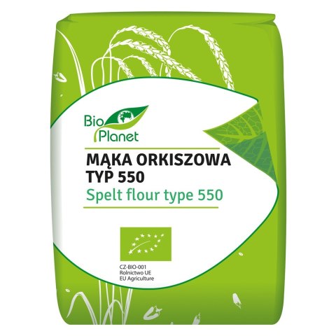 MĄKA ORKISZOWA JASNA TYP 550 BIO 1 kg - BIO PLANET BIO PLANET - seria MĄKI I SKROBIE MĄKA ORKISZOWA JASNA TYP 550 BIO 1 kg - BIO PLANET BIO PLANET - seria MĄKI I SKROBIE