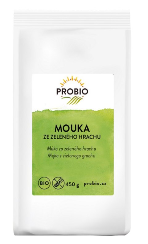 MĄKA Z ZIELONEGO GROSZKU BEZGLUTENOWA BIO 450 g - PROBIO PROBIO (mieszanki do wypieków, mąki) MĄKA Z ZIELONEGO GROSZKU BEZGLUTENOWA BIO 450 g - PROBIO PROBIO (mieszanki do wypieków, mąki)