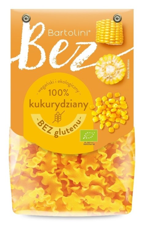 MAKARON (KUKURYDZIANY) FALA BEZGLUTENOWY BIO 250 g - BARTOLINI BARTOLINI (makarony) MAKARON (KUKURYDZIANY) FALA BEZGLUTENOWY BIO 250 g - BARTOLINI BARTOLINI (makarony)