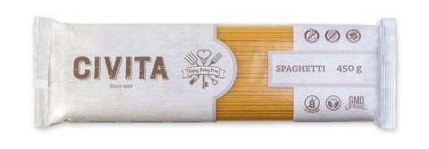 MAKARON (KUKURYDZIANY) SPAGHETTI BEZGLUTENOWY 450 g - CIVITA CIVITA (makarony bezglutenowe) MAKARON (KUKURYDZIANY) SPAGHETTI BEZGLUTENOWY 450 g - CIVITA CIVITA (makarony bezglutenowe)