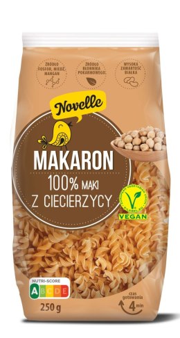 MAKARON PROTEINOWY (Z CIECIERZYCY) ŚWIDERKI 250 g - NOVELLE NOVELLE (makarony, tortellini)