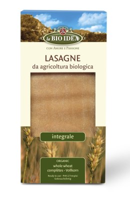 MAKARON (SEMOLINOWY RAZOWY) LASAGNE BIO 250 g - LA BIO IDEA LA BIO IDEA (makarony, strączkowe,sosy pomidorowe)